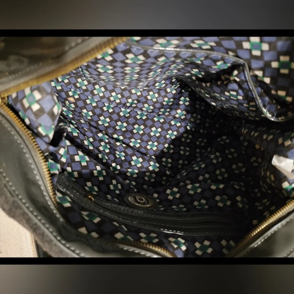 Nila Anthony Green/Grey purse